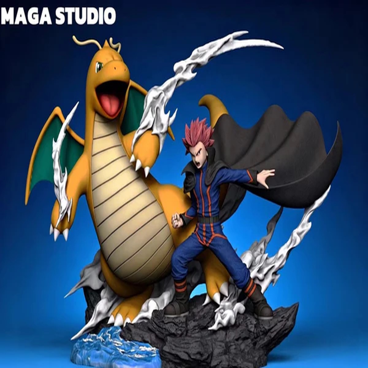 1/20 Statue Masters Eight Series #07 Lance x Dragonite Pokmon MAGA