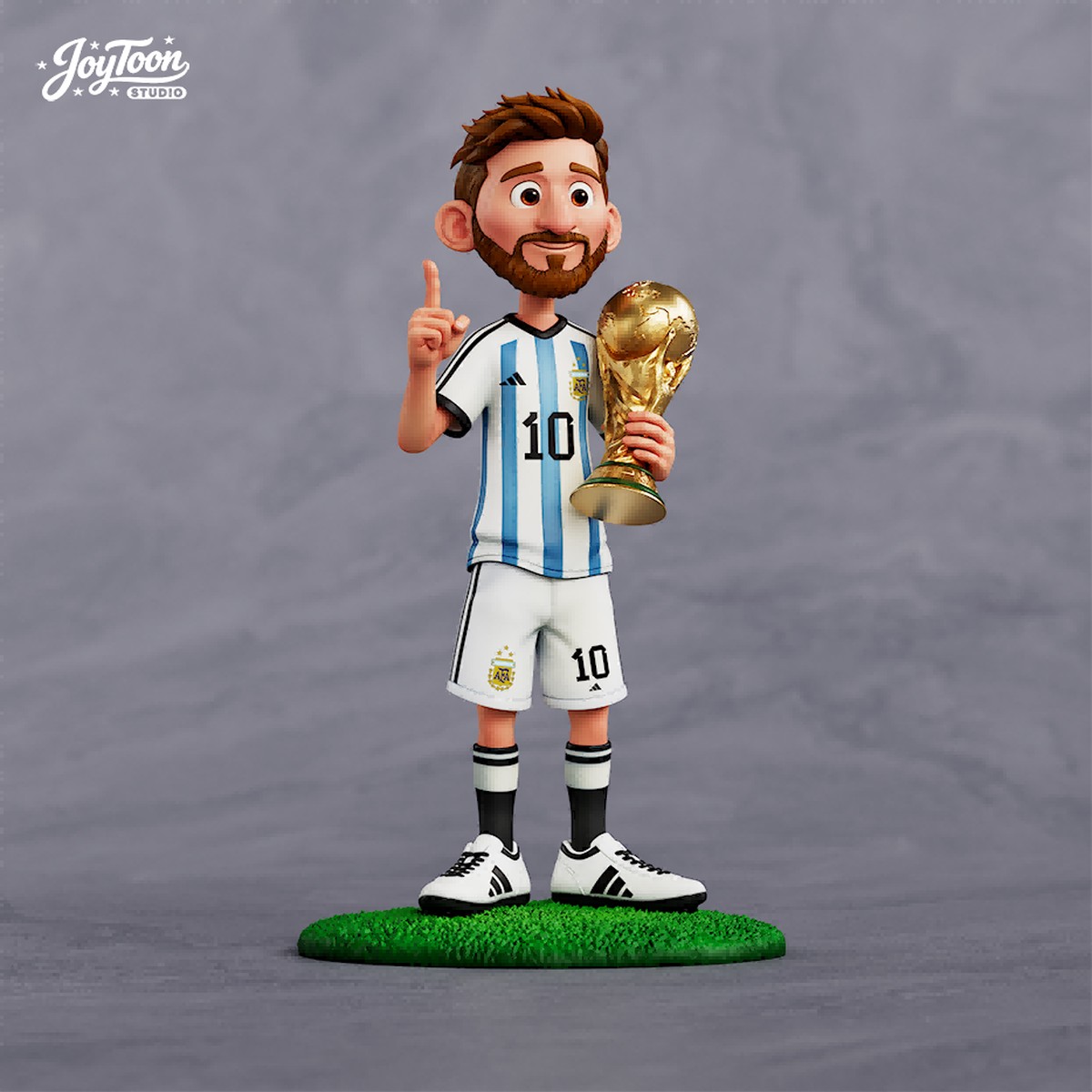 Football star Lionel Messi TOPGK Statue- JoyToon Studio