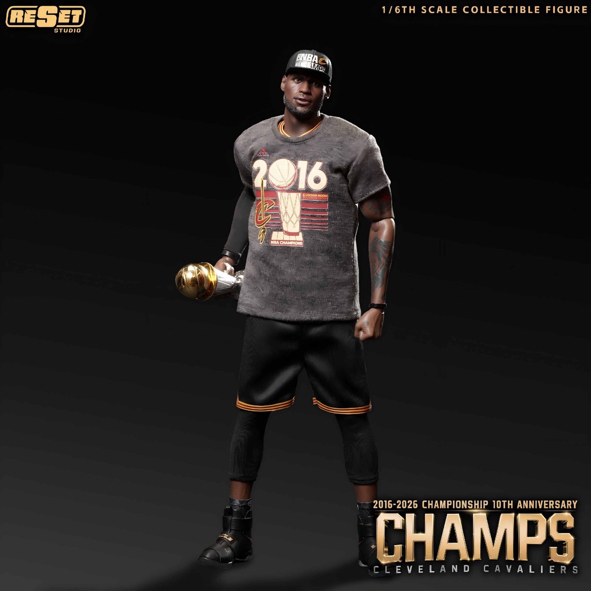 Reset Studio  RS Championship Knight James 10th Anniversary Edition 1/6 Collectible Action Figure SetLicensed)