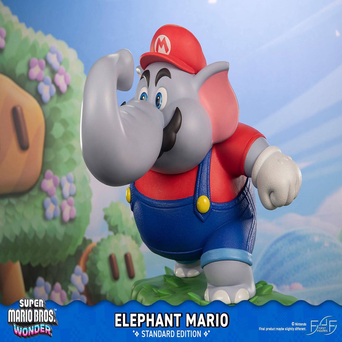 Super Mario Bros. Wonder: Elephant Mario (Licensed) First 4 Figures