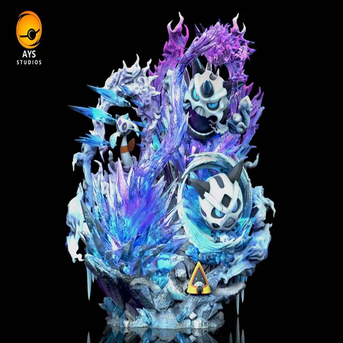 AYS Studio Pokmon Snorunt Evolution Set Premium Resin Statue