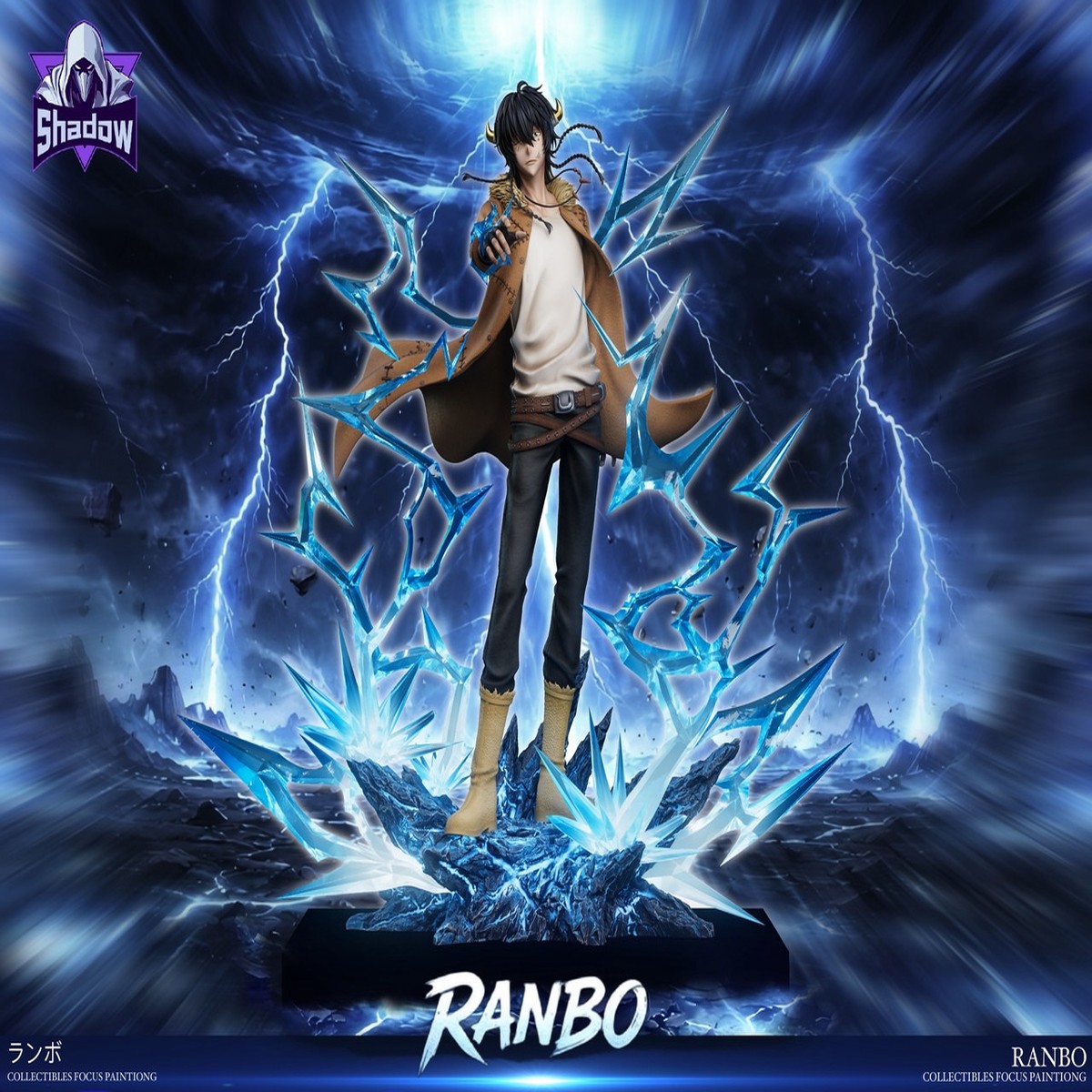 Katekyo Hitman Reborn Adult Lambo 1/6 Scale Resin Statue TOPGK -Shadow Studio