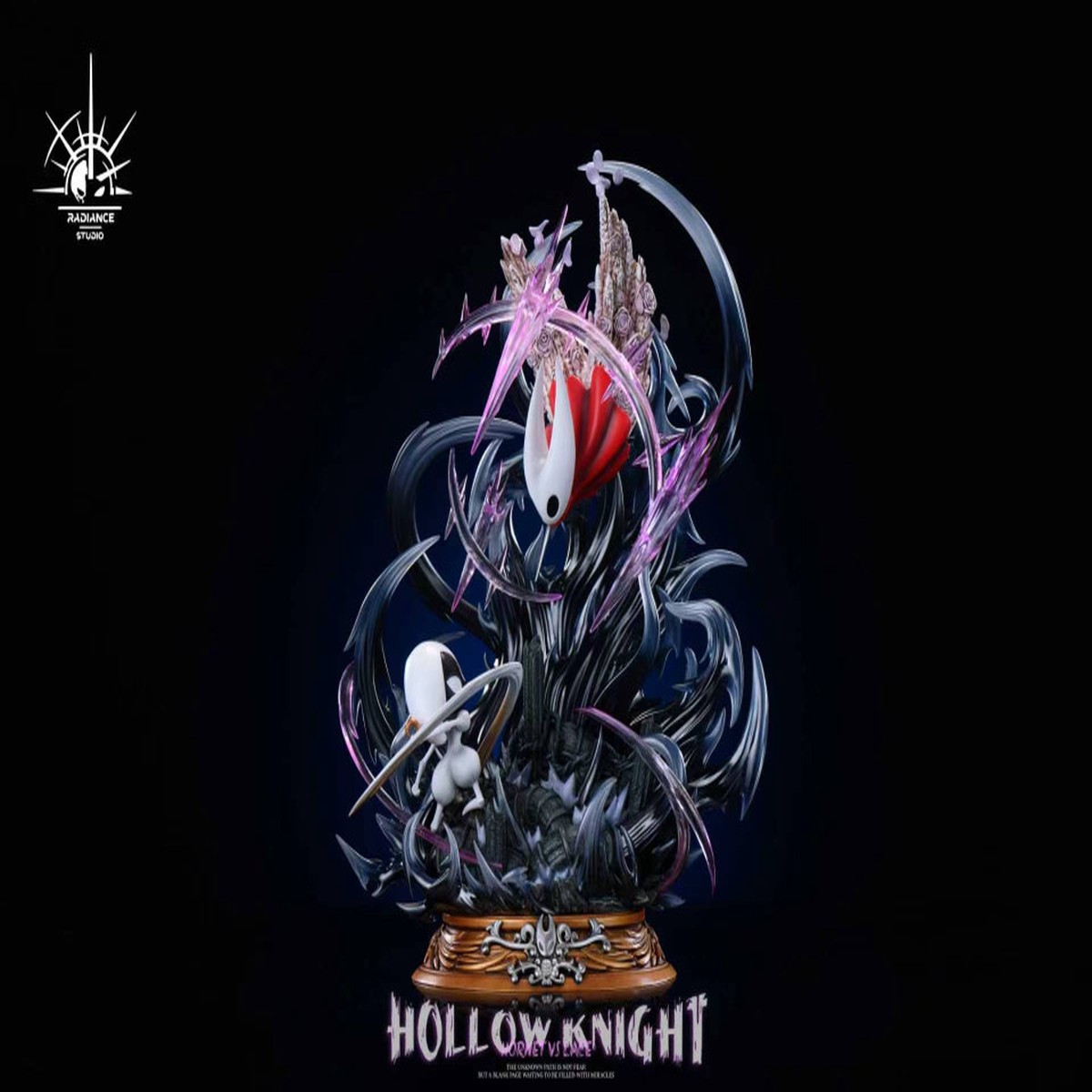 Hollow Knight Hornet vs Lost Kin 1/7 Scale Resin Diorama Statue Radiance Studio ST