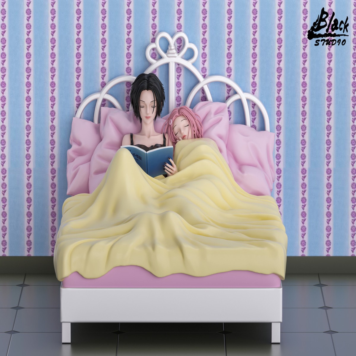 NANA Nana Osaki & Nana Komatsu 1/6 Scale Resin Statue Black Studio