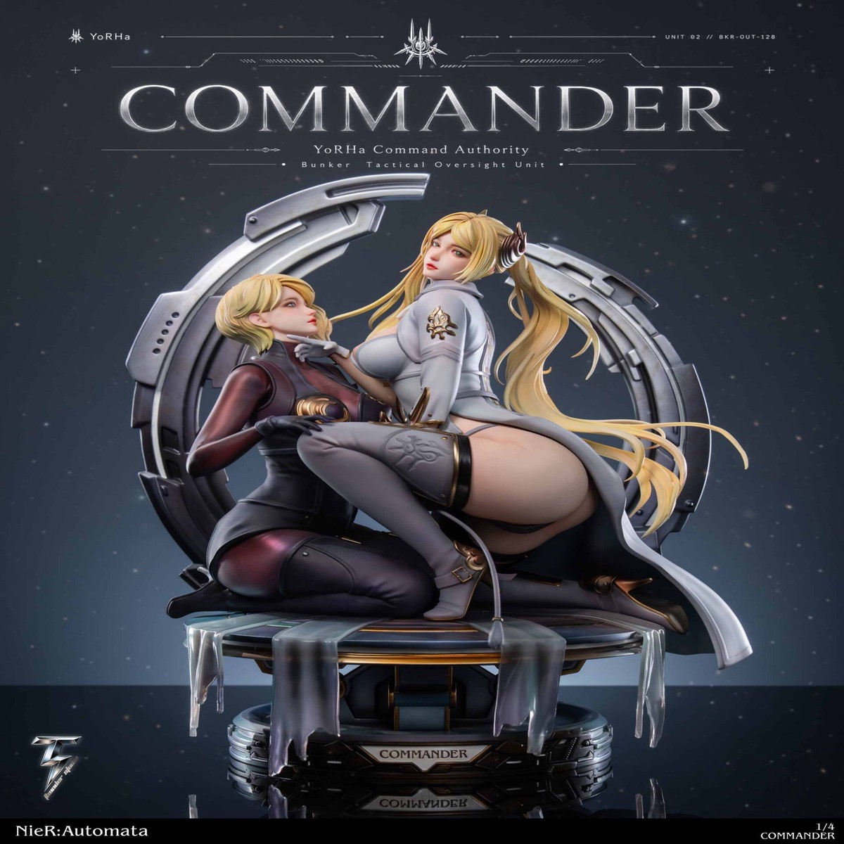 Thunder Studio  NieR: Automata Commander Set 1/4 Scale Resin Statue (First NieR Series Release)