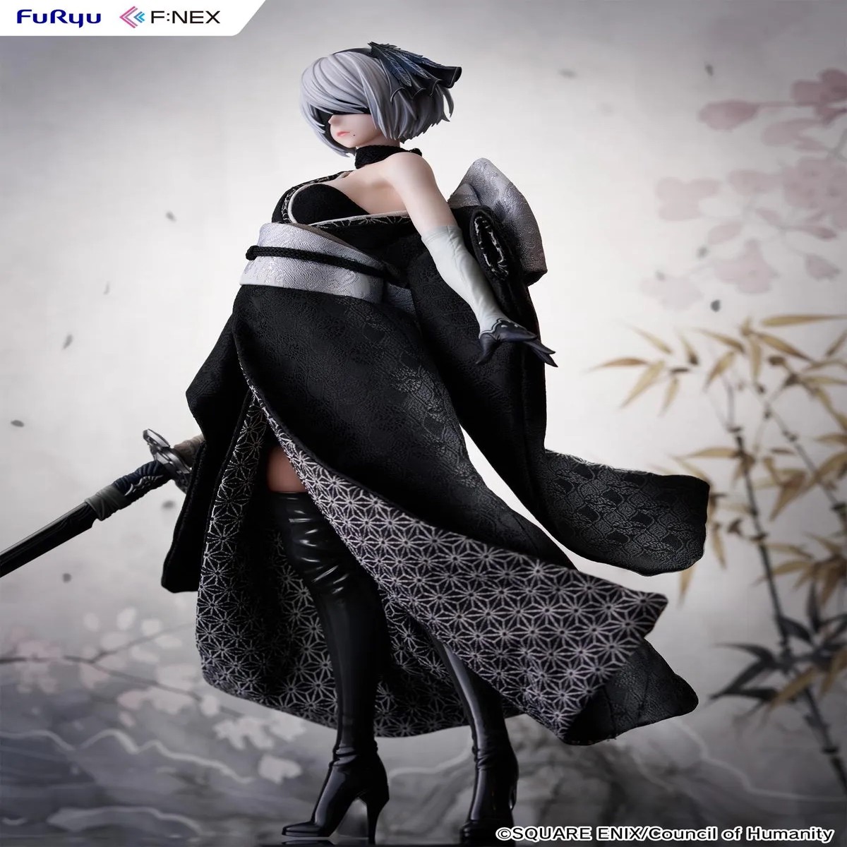 NieR: Automata 2B (YoRHa No.2 Type B) Japanese Style 1/4 Scale Figure  F:NEX