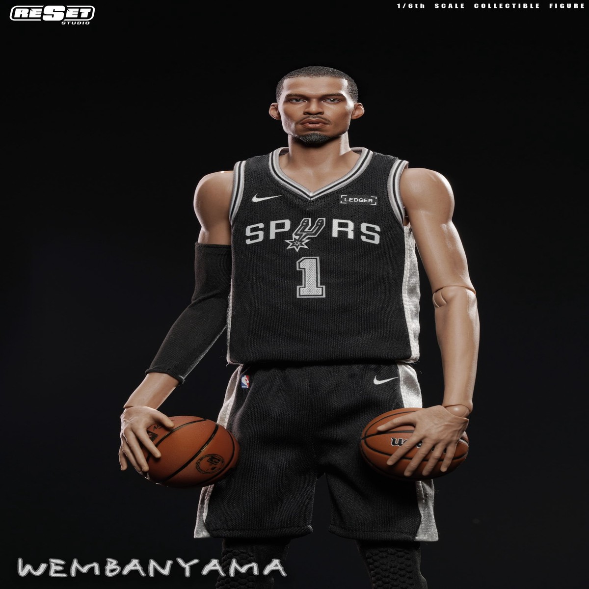 Reset Studio  Victor Wembanyama 1/6 Action Figure NBA Real Person Collectible Figure