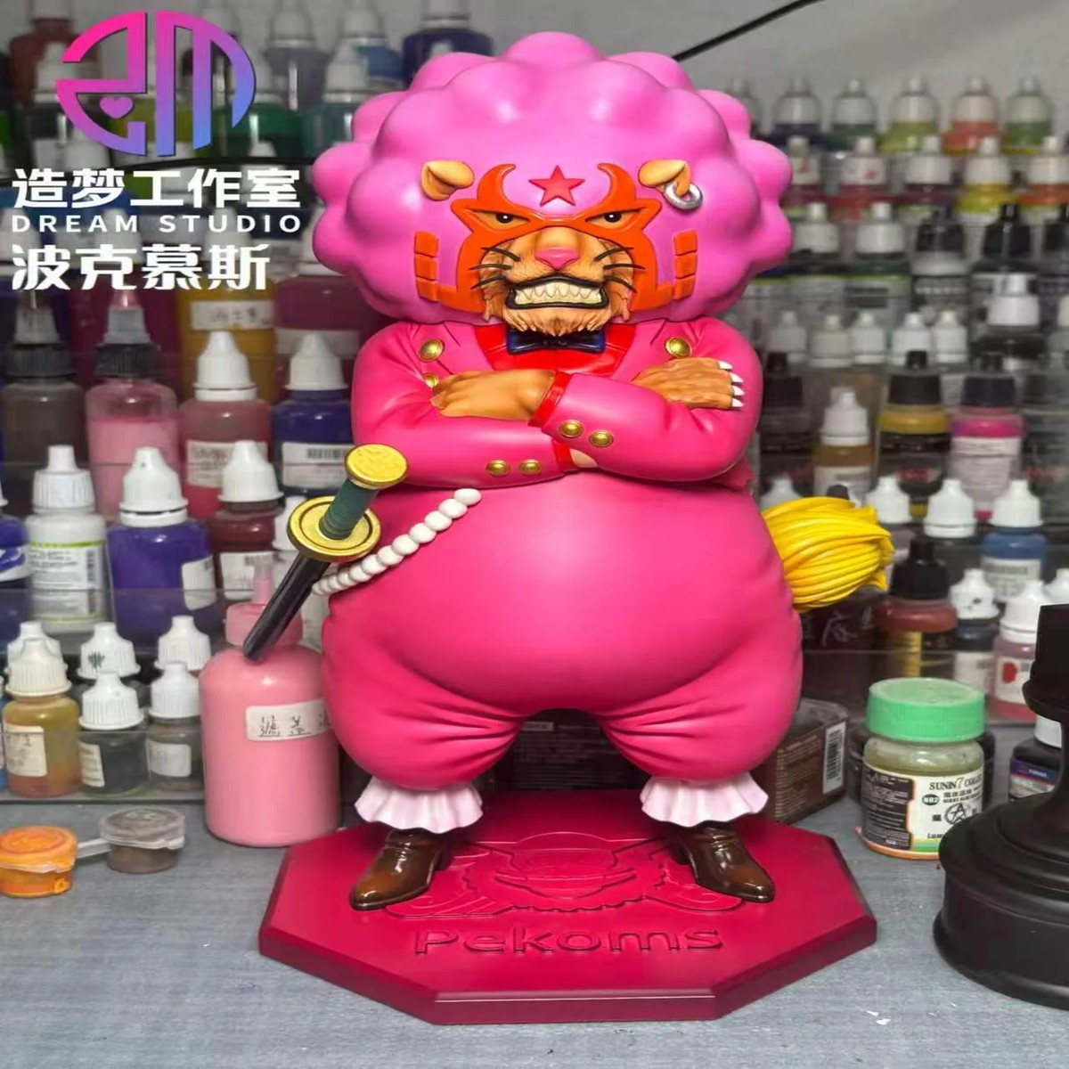 Dream Studio  Pekoms (Big Mom Pirate Crew Series)  One Piece 1/8 Scale Resin Statue