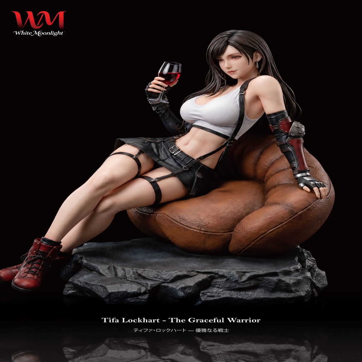 White Moonlight Studio Tifa Final Fantasy VII Inspired | 1/4 Scale Premium Statue