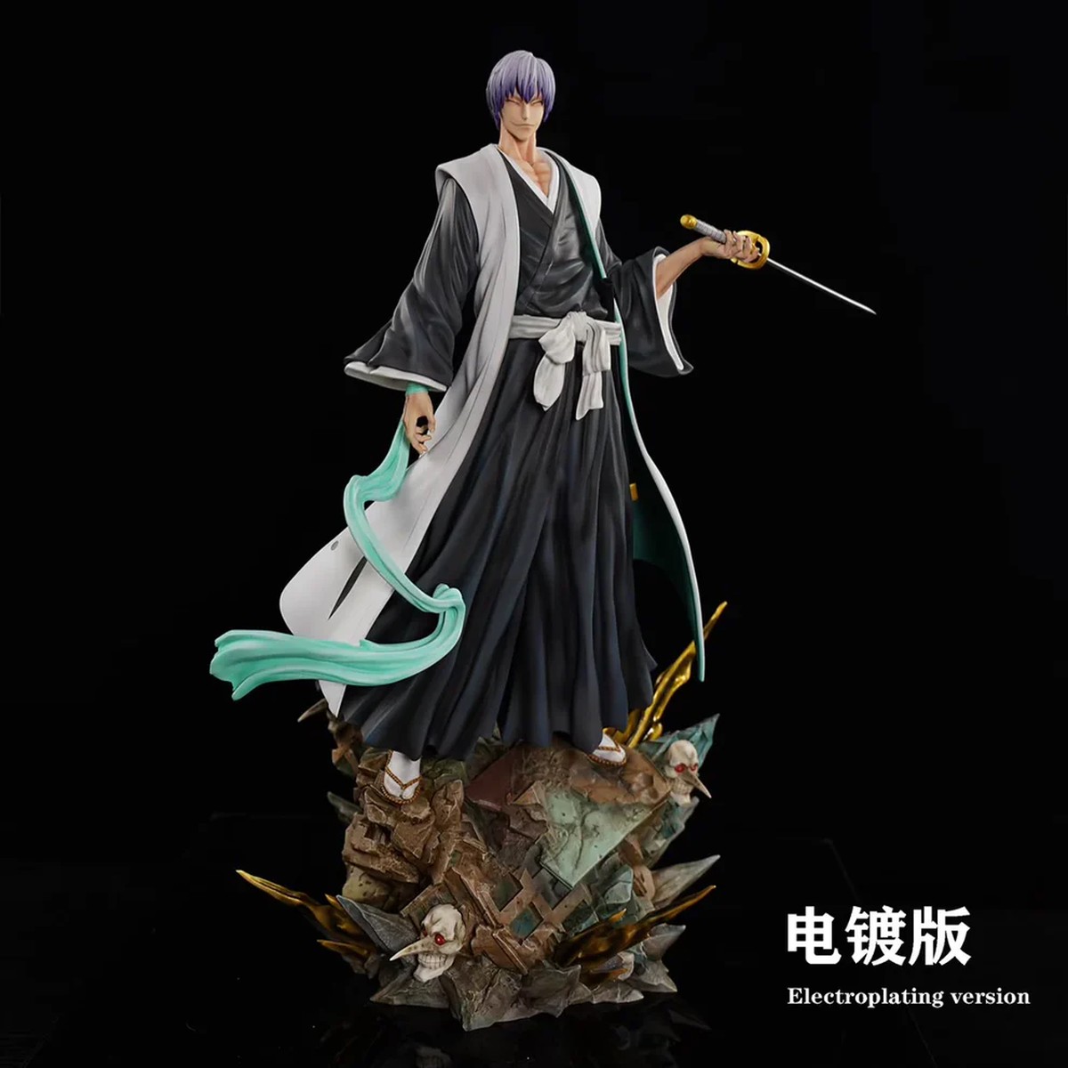 BLEACH Gin Ichimaru Shinso Attack Statue 1/5 Scale Deluxe Version Cheng Studio