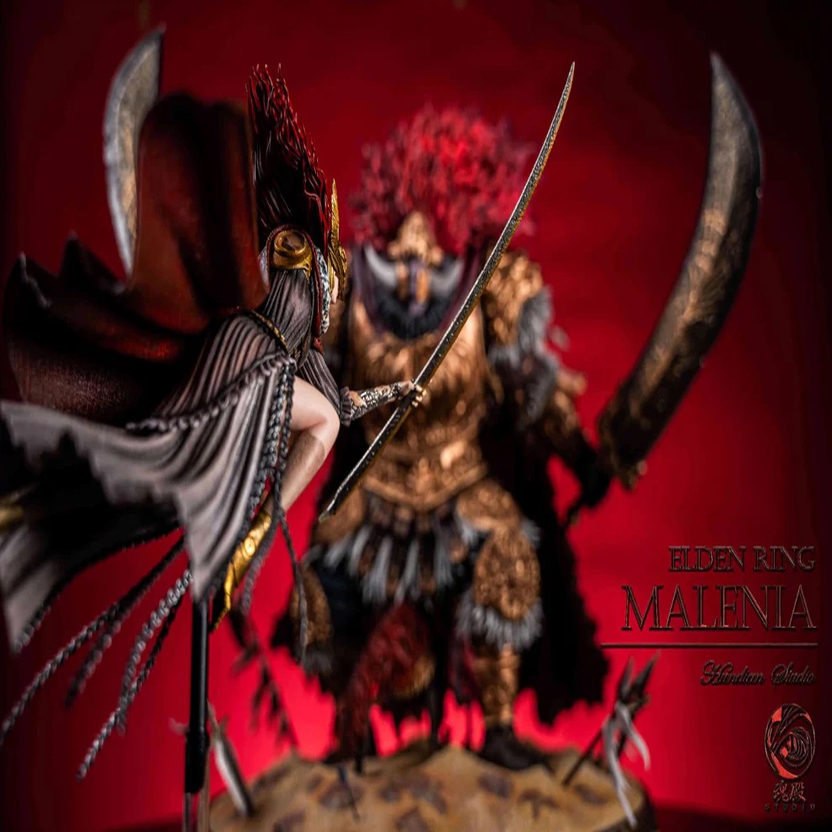 Elden Ring Malenia Blade of Miquella Battle Version GK Statue Hundian Studio