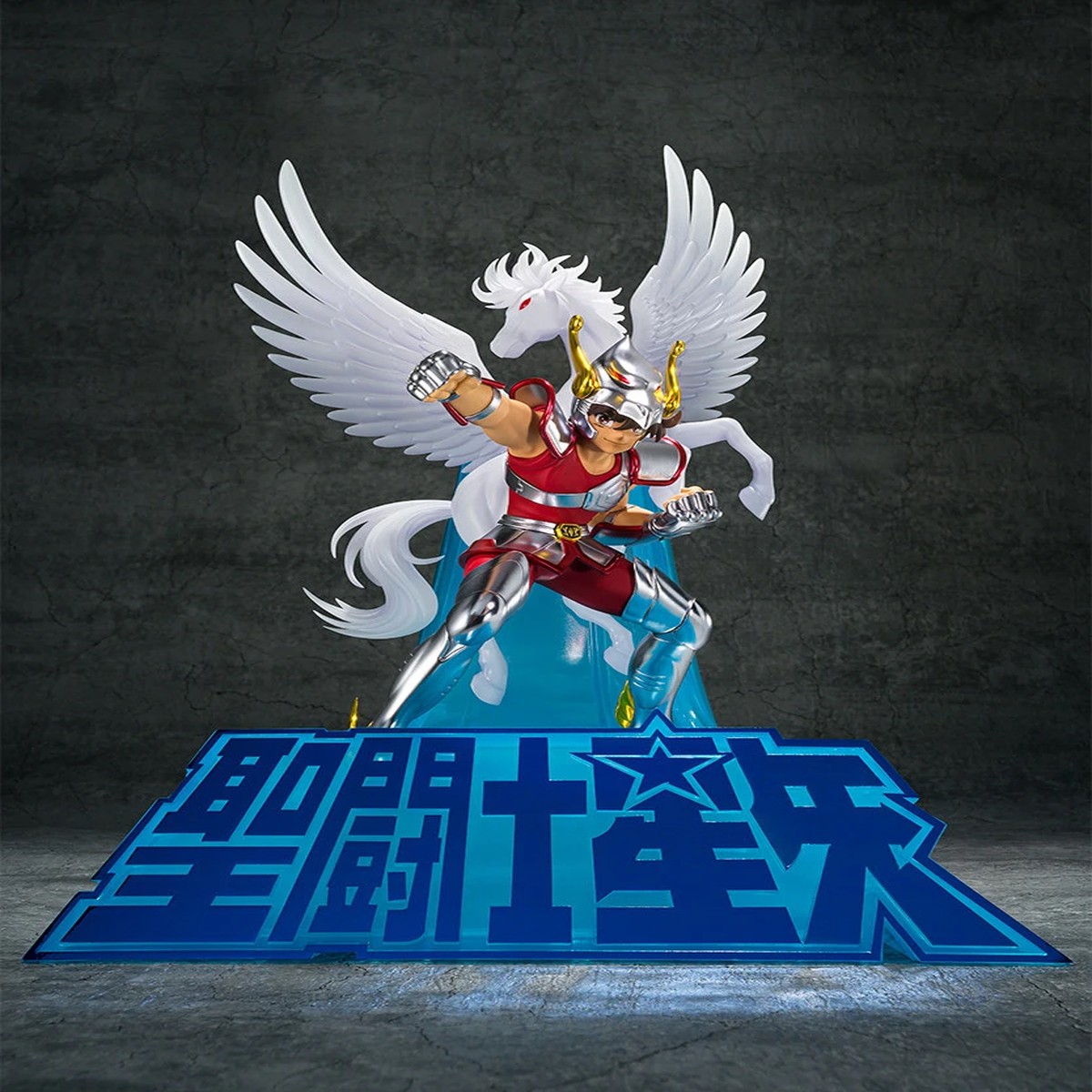 Figuarts Zero Touche Metallique First Bronze Cloth Pagasus Seiya Saint Seiya Official Statue TAMASHII