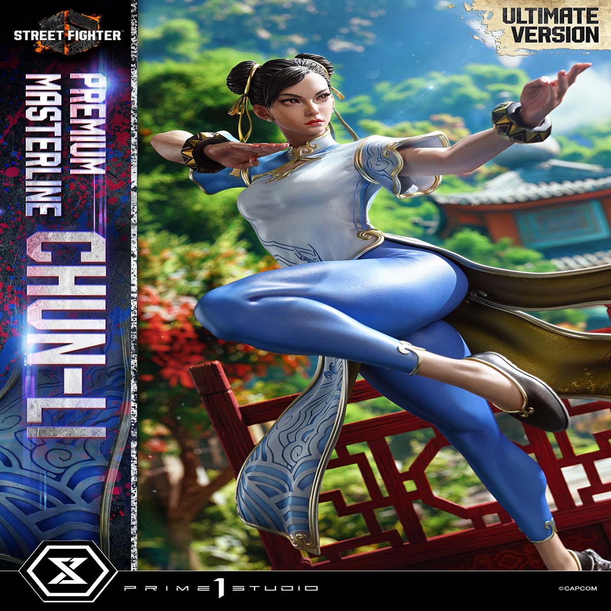 Prime 1 Studio  Premium Masterline Chun-Li 1/4 Scale Statue Street Fighter 6 Licensed Premium Collectible