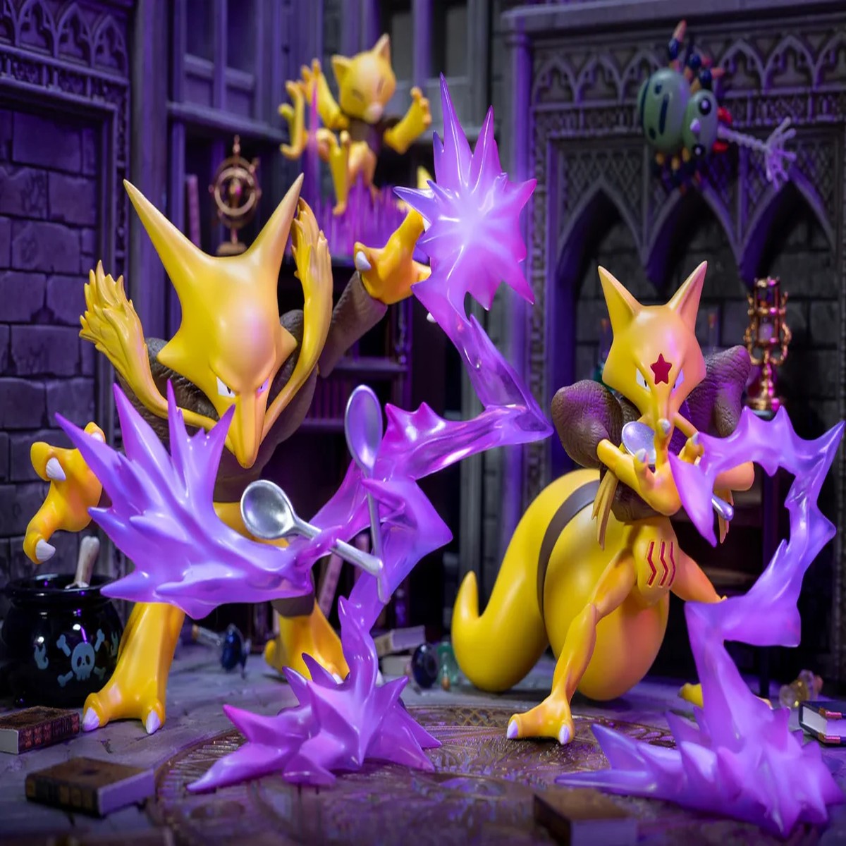 Abra x Kadabra x Alakazam Pokmon 1/20 Scale BOSS Chao Wan She Studio