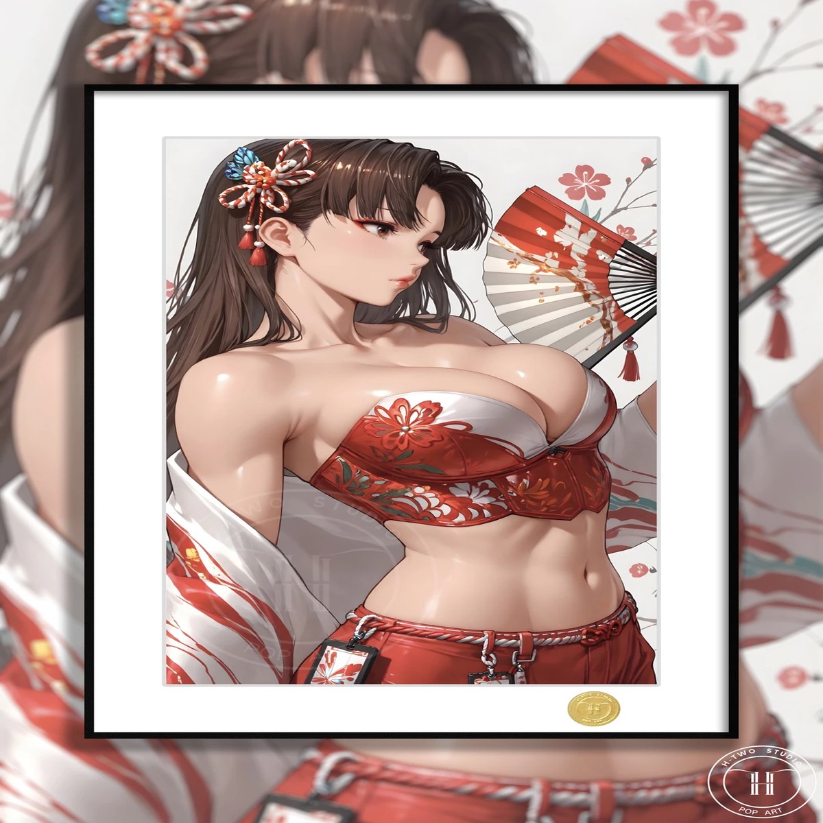 Mai Shiranui Waf Elegance Limited Edition Artwork-H-TWO Studio