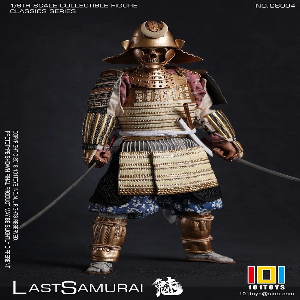 101TOYS  1/6 NO.CS004 CLASSICS SERIES OF The Ghost of the Last Samurai (Licensed)