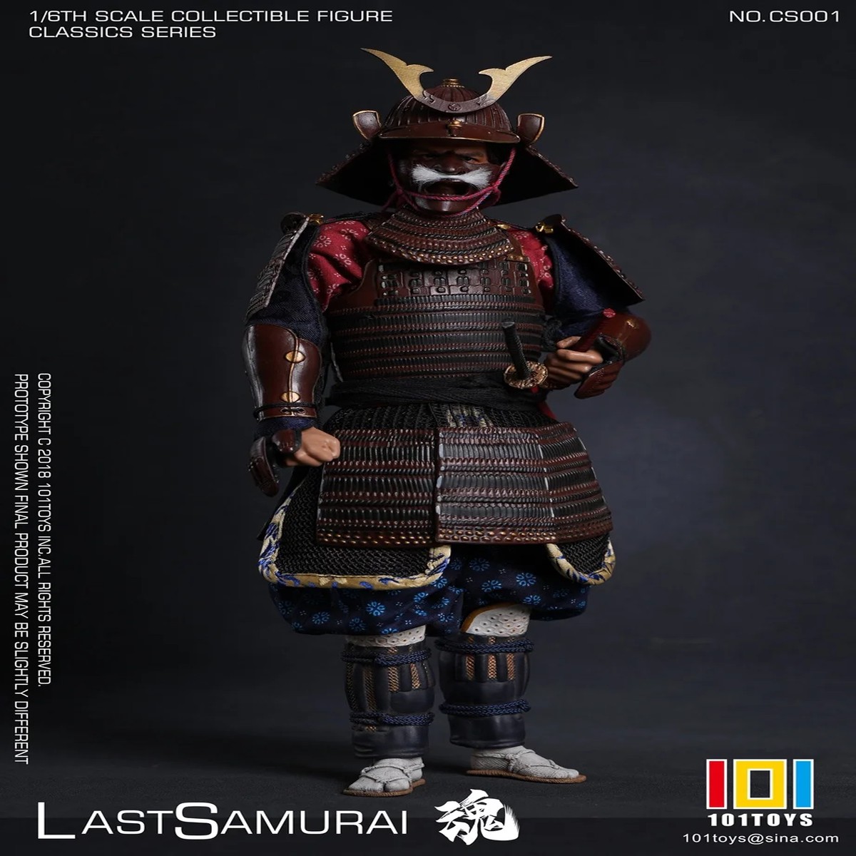 101TOYS 1/6 NO.CS001 CLASSICS SERIES OF The Last Samurai of Soul (Licensed)