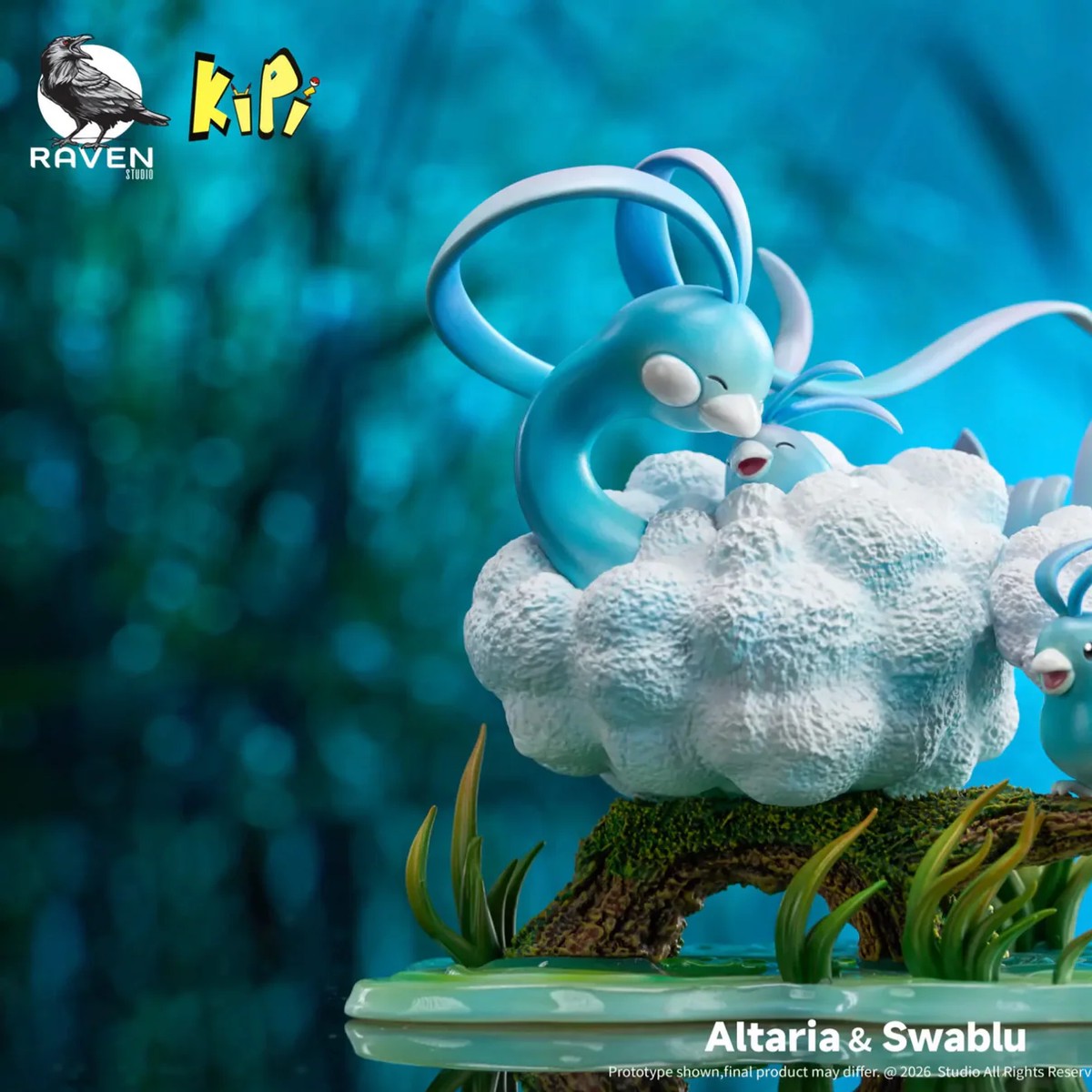 Altaria Pokmon 1/10 Scale RAVEN Studio X KiPi Studio