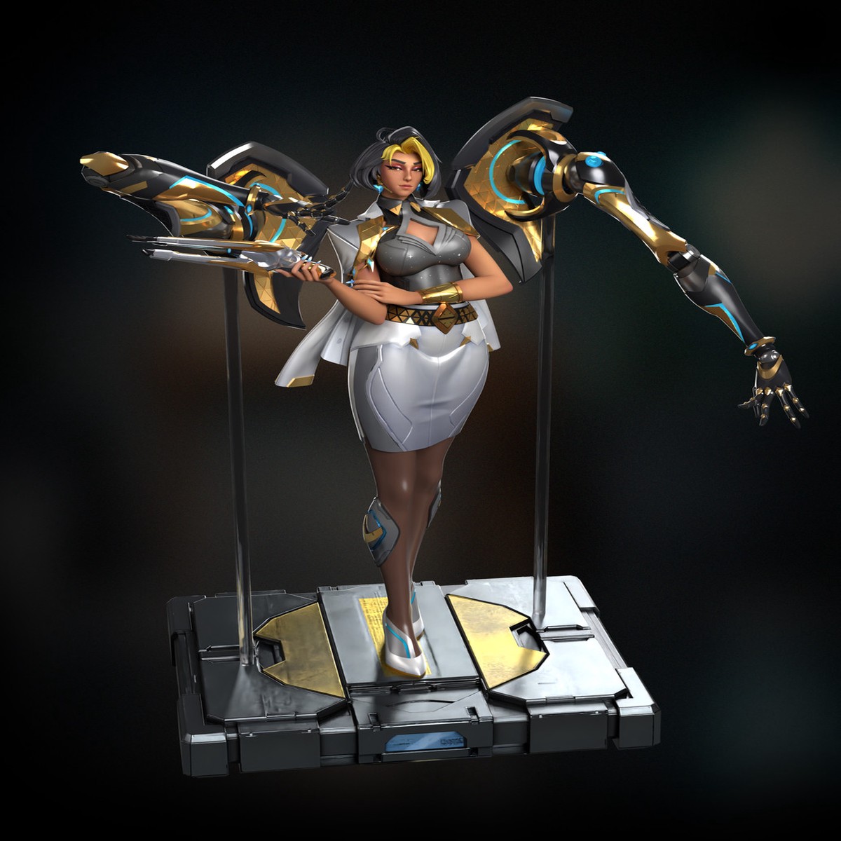 Domina Overwatch 1/4 Scale GK Statue-1680 Studio