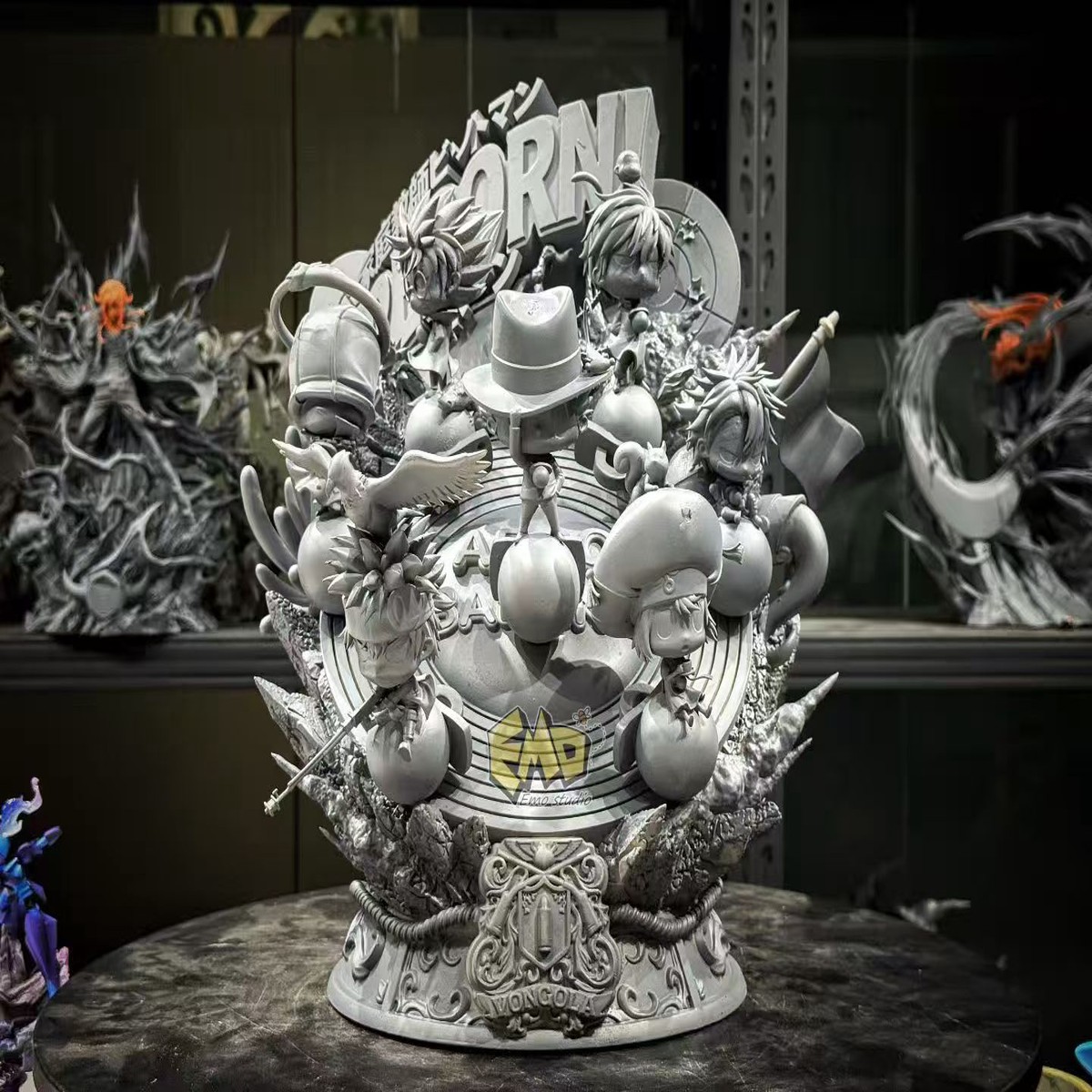 Arcobaleno Katekyo Hitman Reborn 1/4 Scale TOPGK Statue  Emo Studio