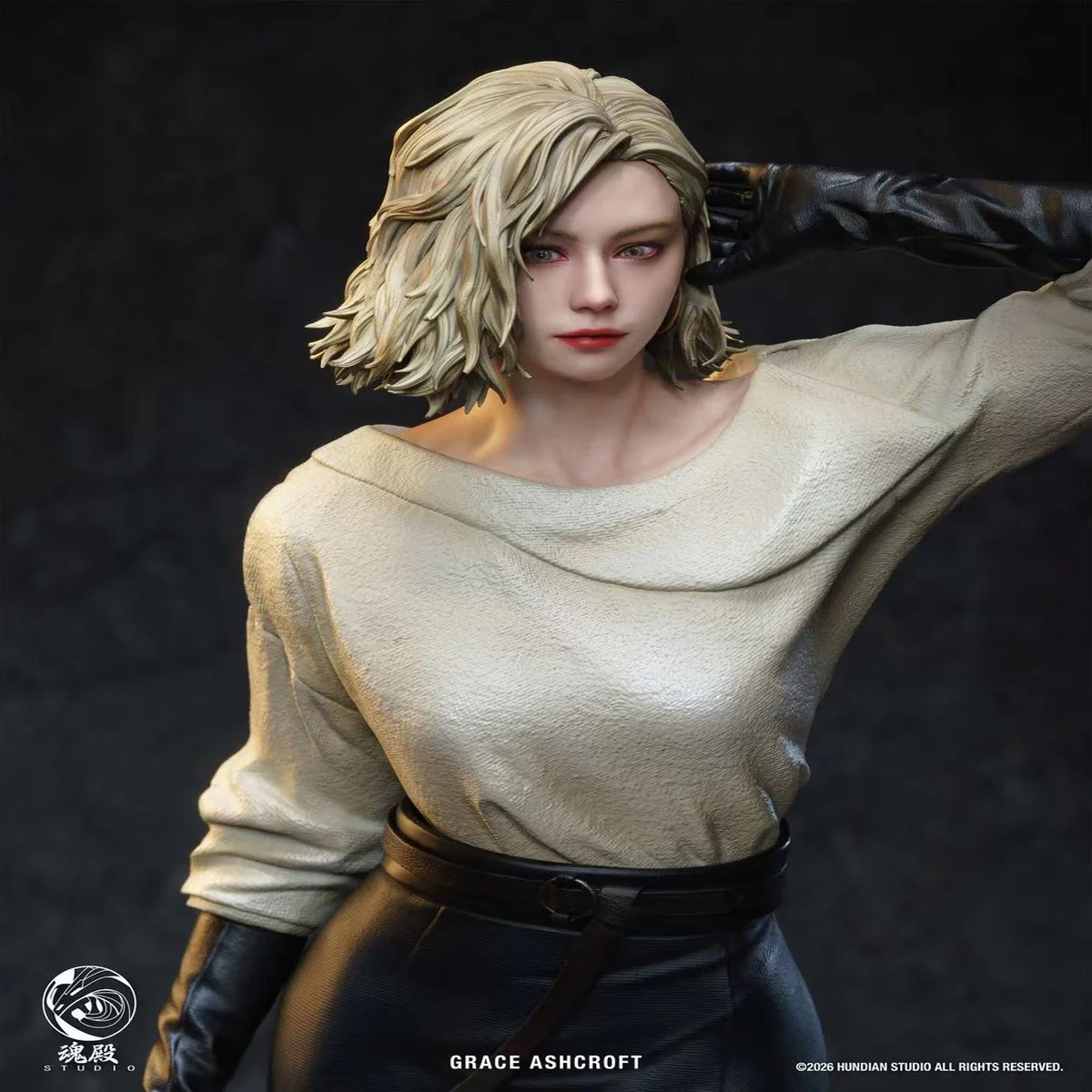 Grace Ashcroft Resident Evil 9 1/4 Scale TOPGK Statue  HunDian Studio