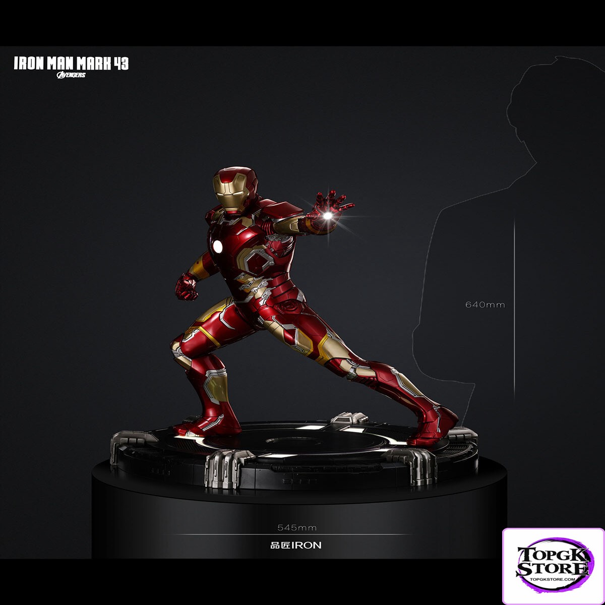 IRON Studio Marvel MQ061 Iron Man MK43