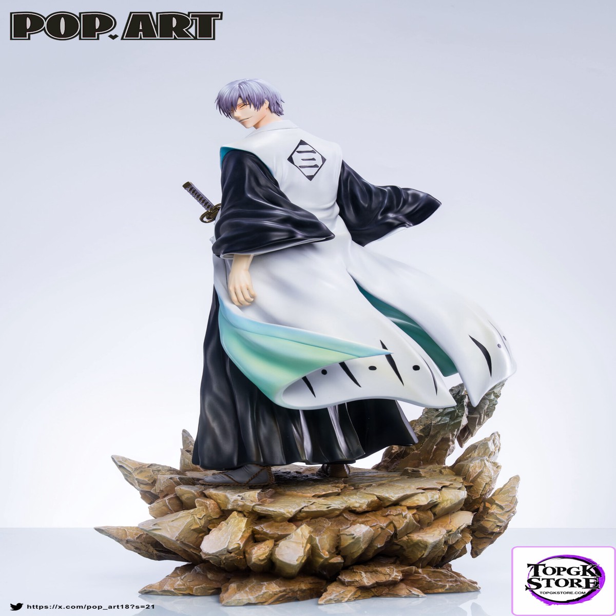 1/6 Scale POP.ART Studio Soul Society Arc Begins, Three Kings Resonance Series Ichimaru Gin