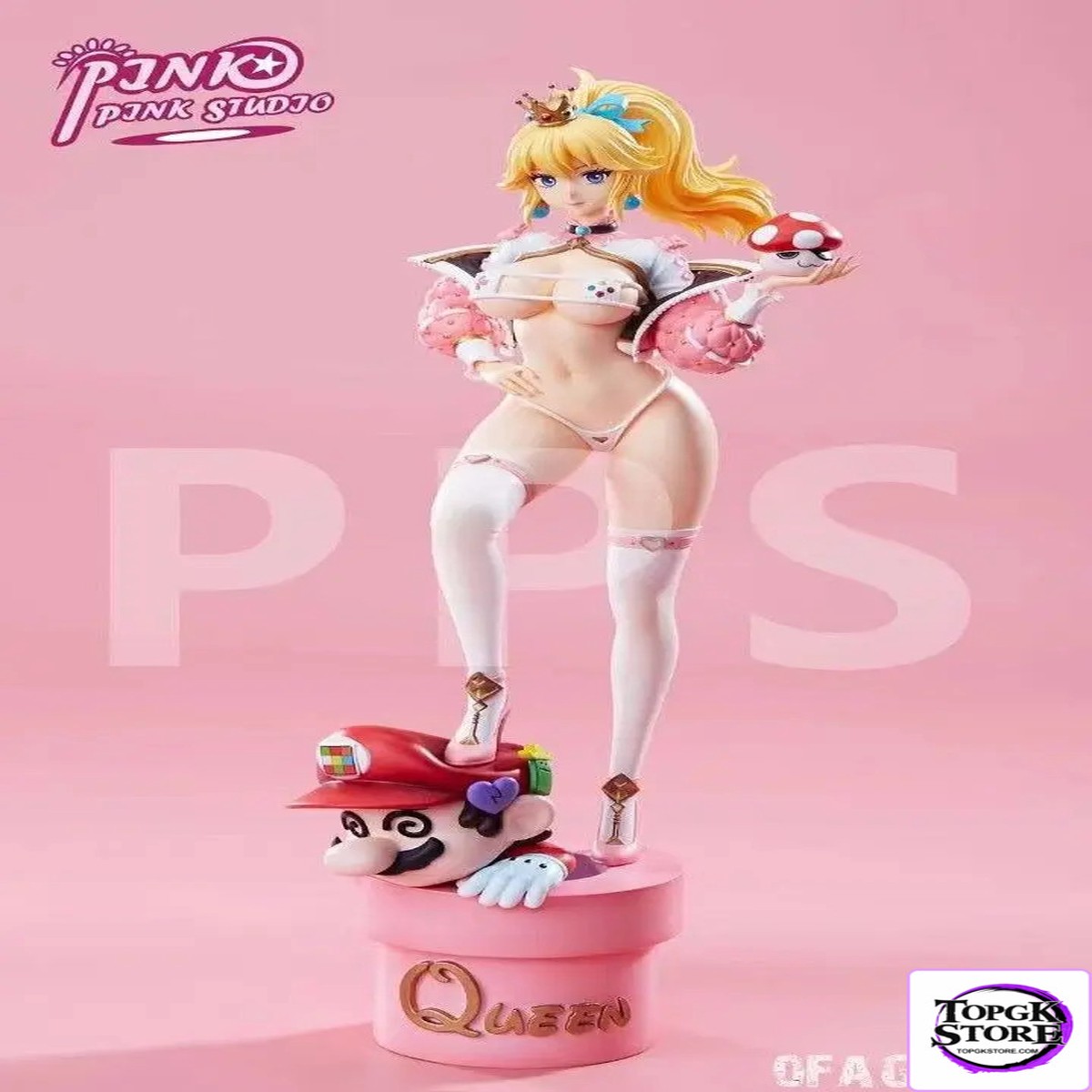 Pink Pink Studio Super Mario Bowsette