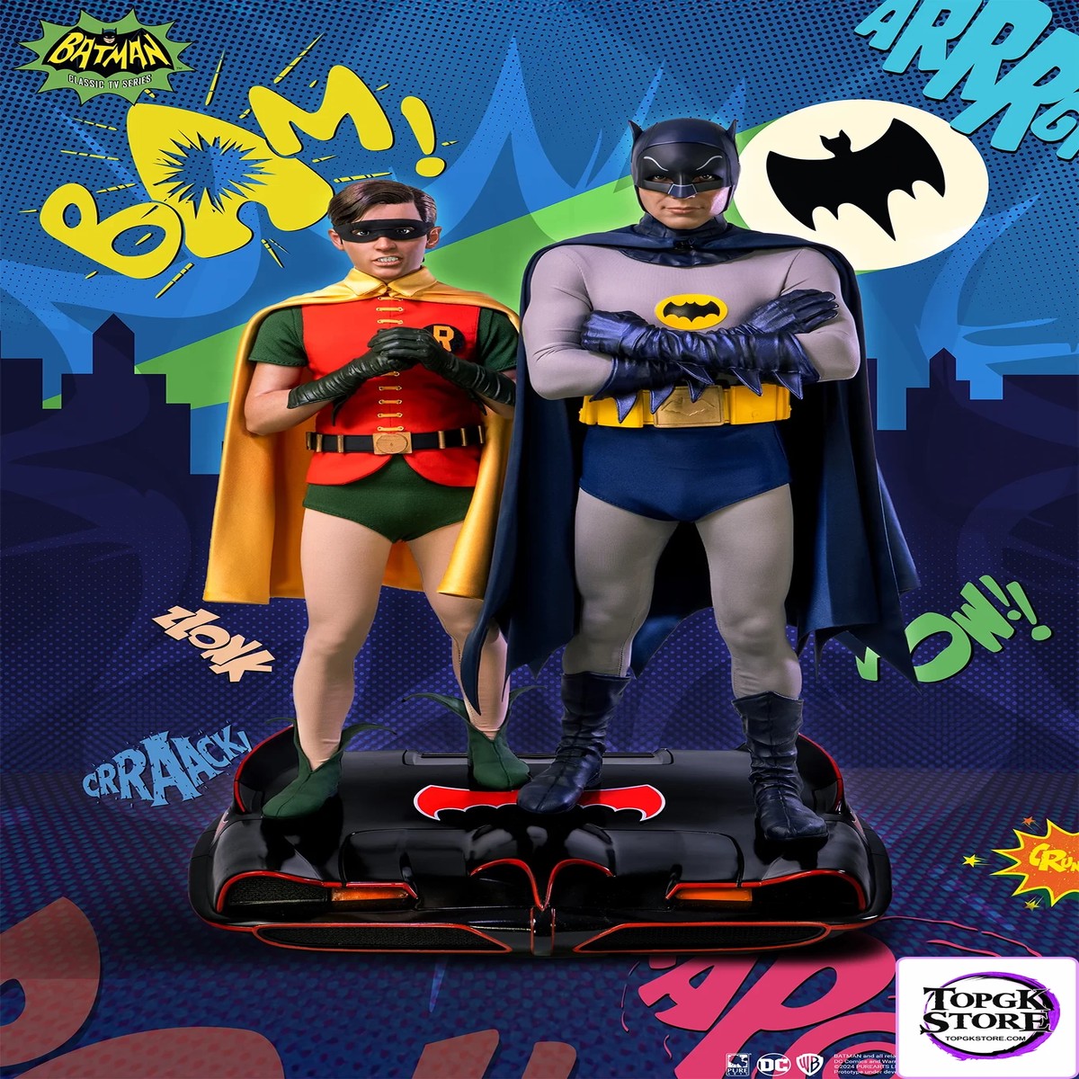 Batman & Robin 1/4 Scale Diorama Exclusive Edition
