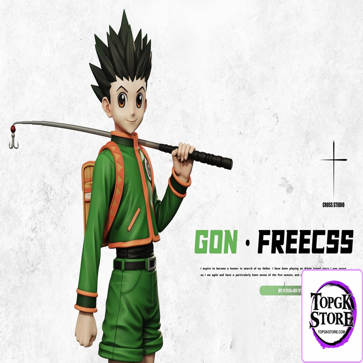Cross Studio Hunter x Hunter Fishing Rod Gon Freecss