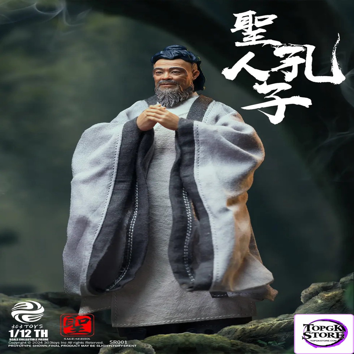 303TOYS Studio 1/12 Sage Series CONFUCIUS The Sage Teacher SR001