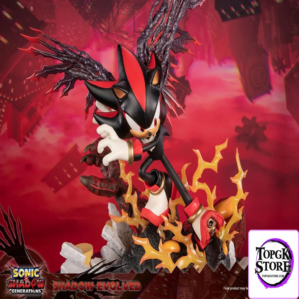 First 4 Figures Studio  Resin Collectible Sonic & Shadow Generations Shadow Evolved (Licensed)