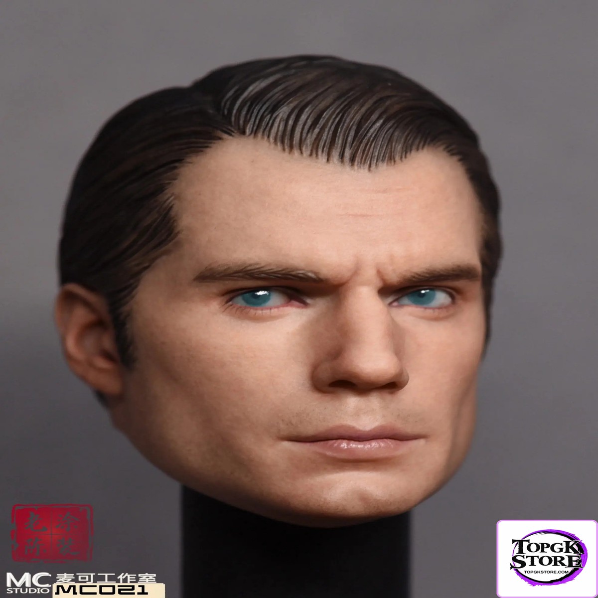 MC Studio DC Action figure head sculpture Henry Cavill Superman MC021 MC023