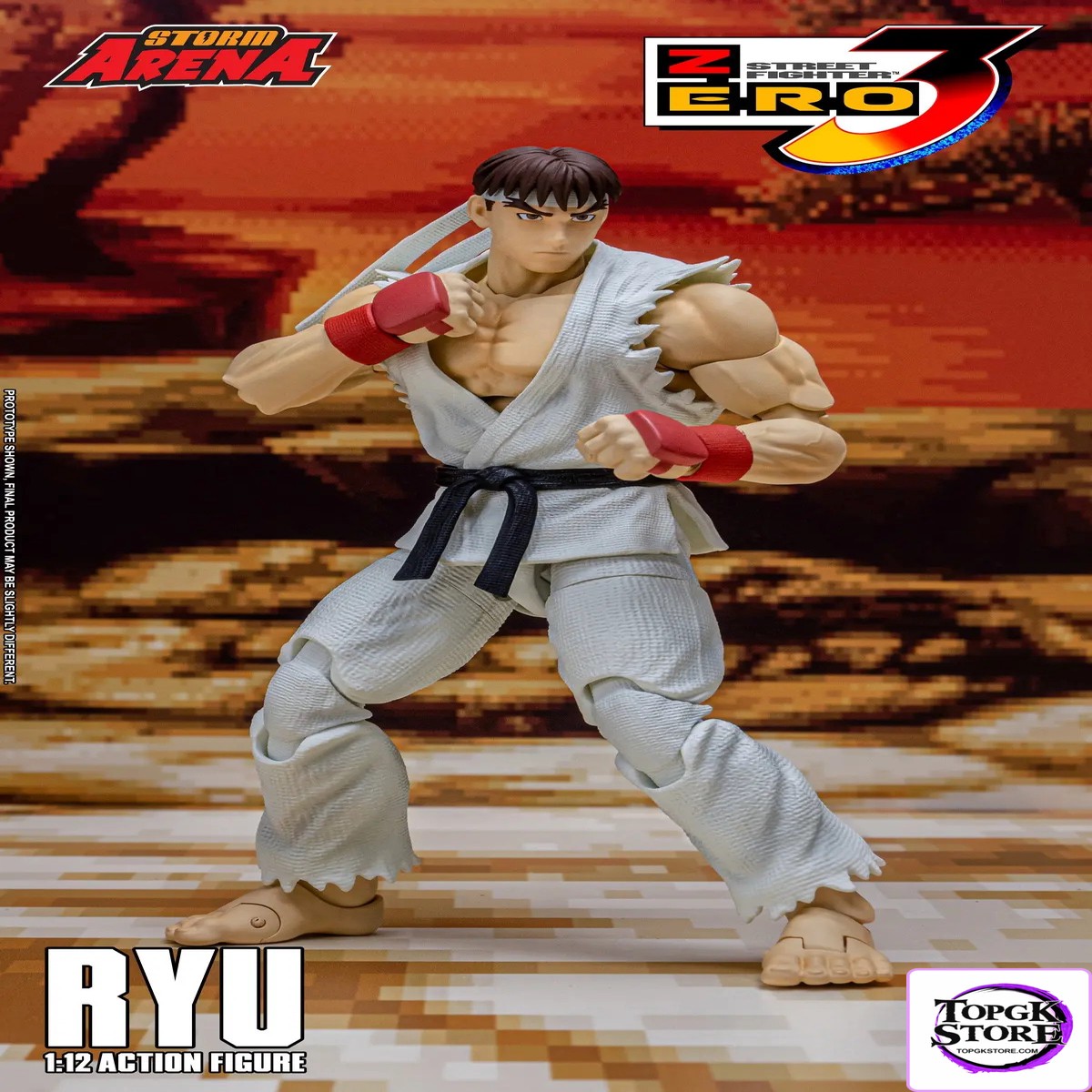 Storm Toys STREET FIGHTER ZERO 3 STORM ARENA RYU 1/12 Scale SFSA02 (Licensed)