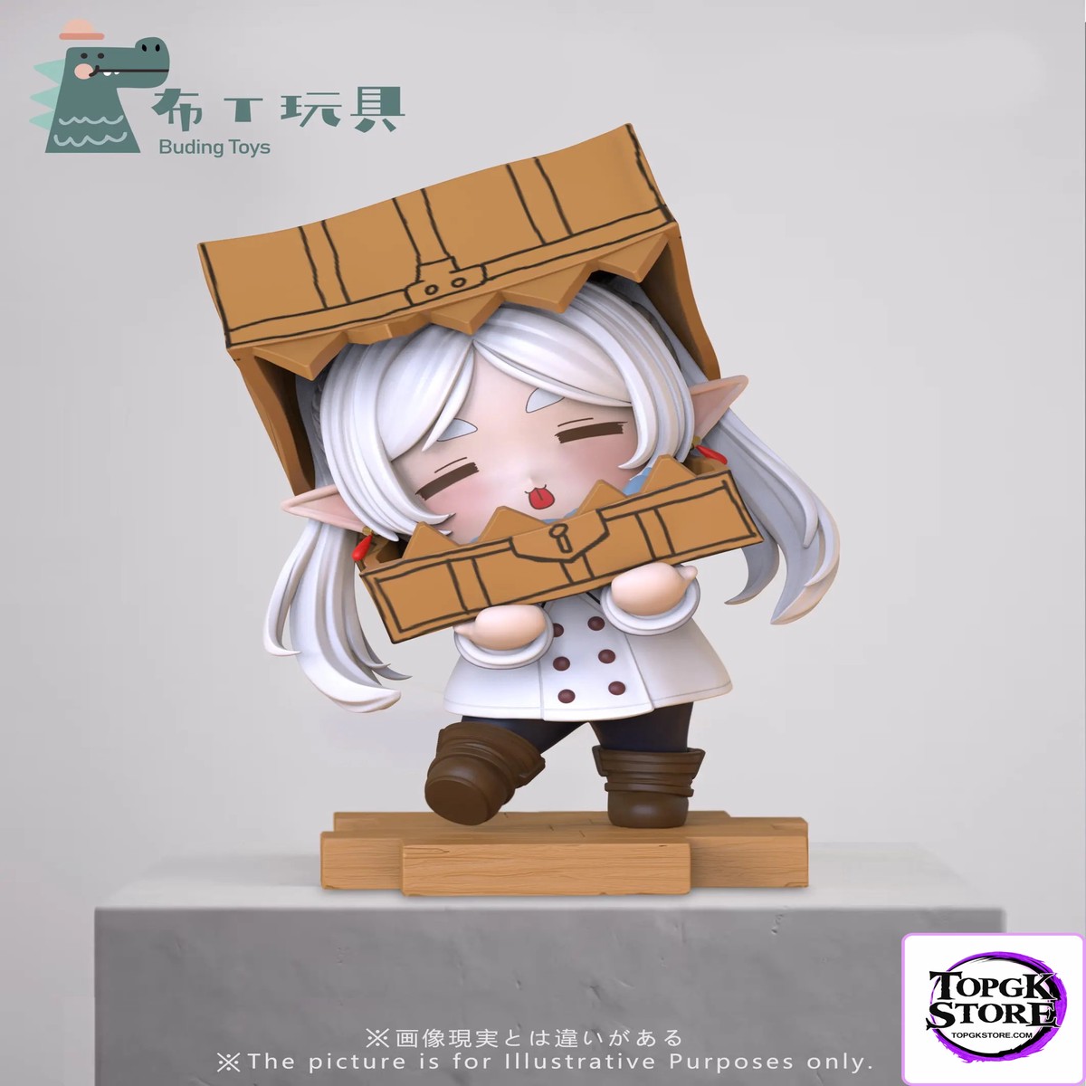 Buding Toys Studio  Frieren: Beyond Journeys End Q version cardboard Frieren table decoration