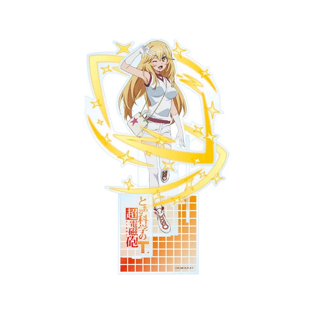 A Certain Scientific Railgun T - Plutinum Zakka Acrylic Diorama - Misaki Shokuhou