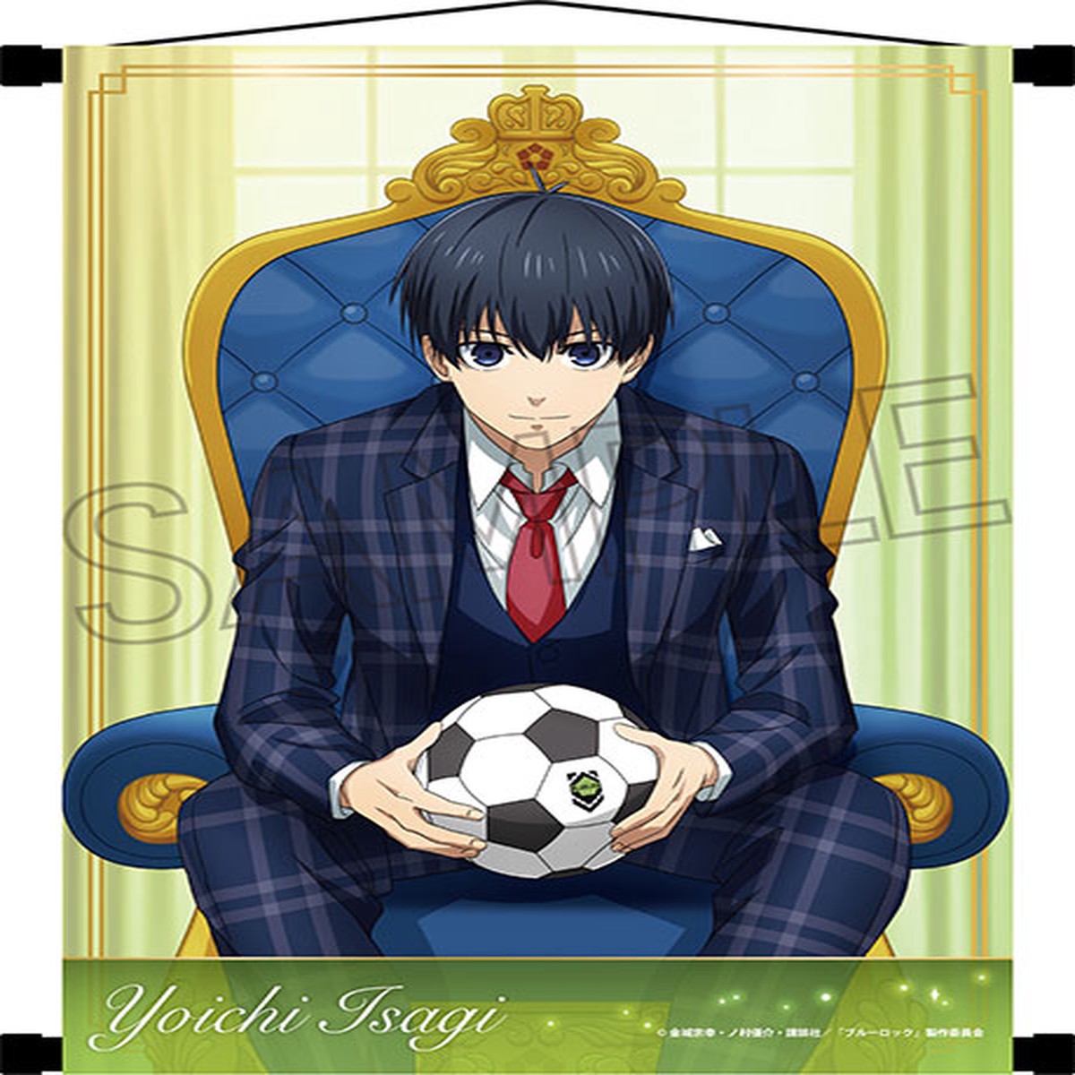 Bluelock -Throne- Wall Scroll Yoichi Isagi