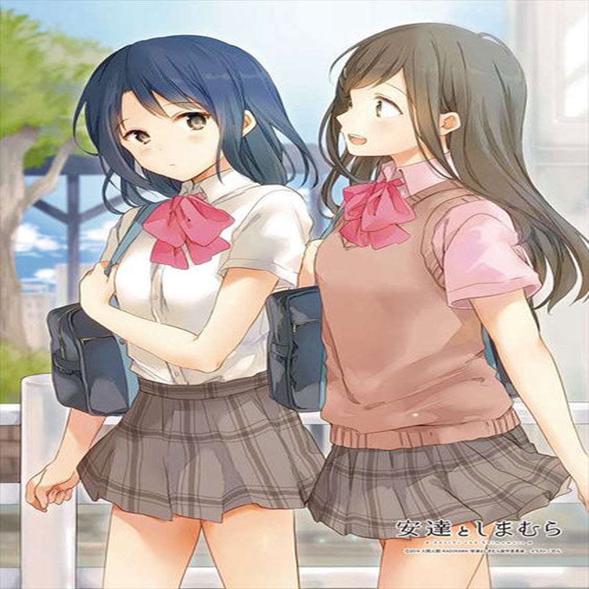 Adachi to Shimamura B2 Wall Scroll Summer Uniform