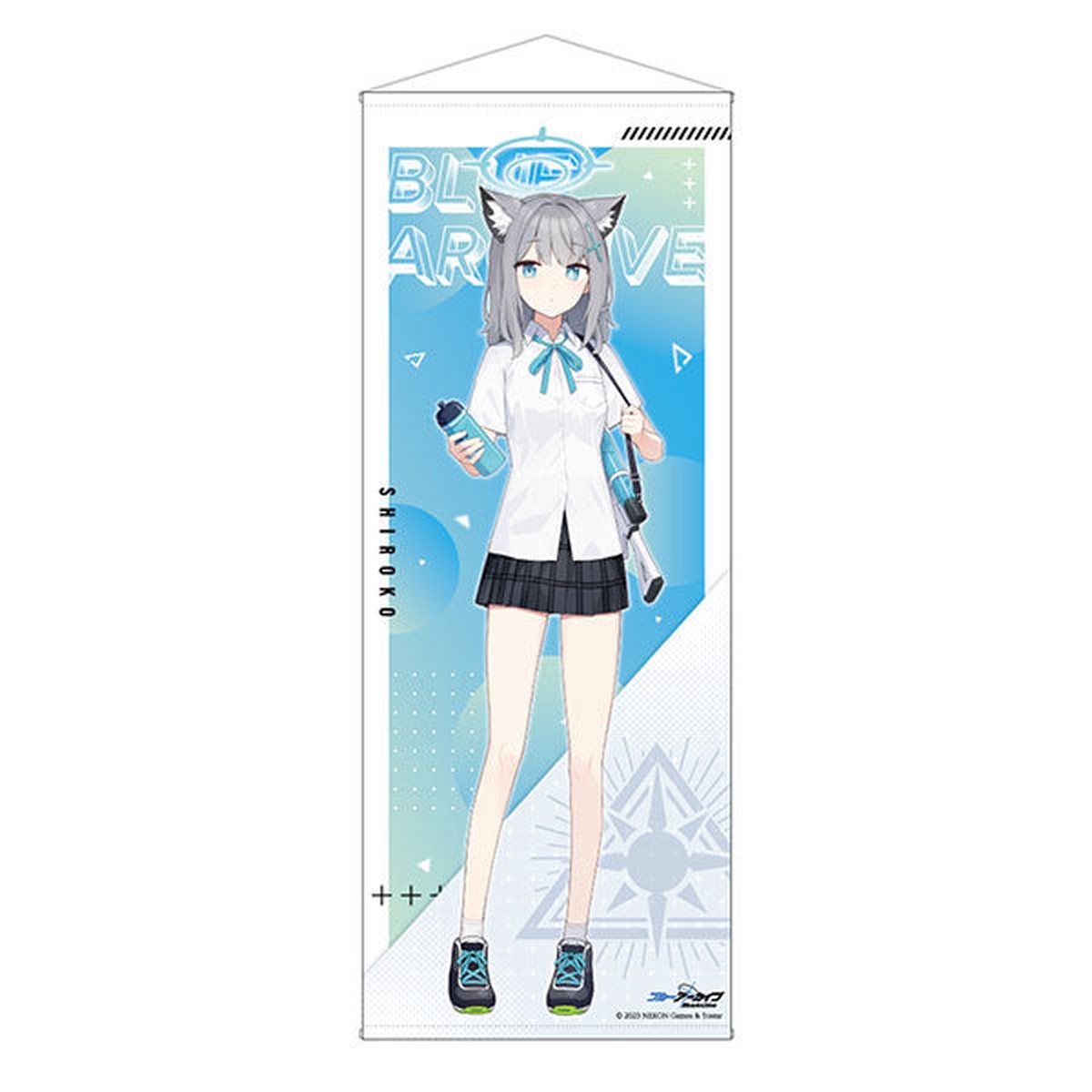 Blue Archive New Illustration Life-size Wall Scroll / Shiroko