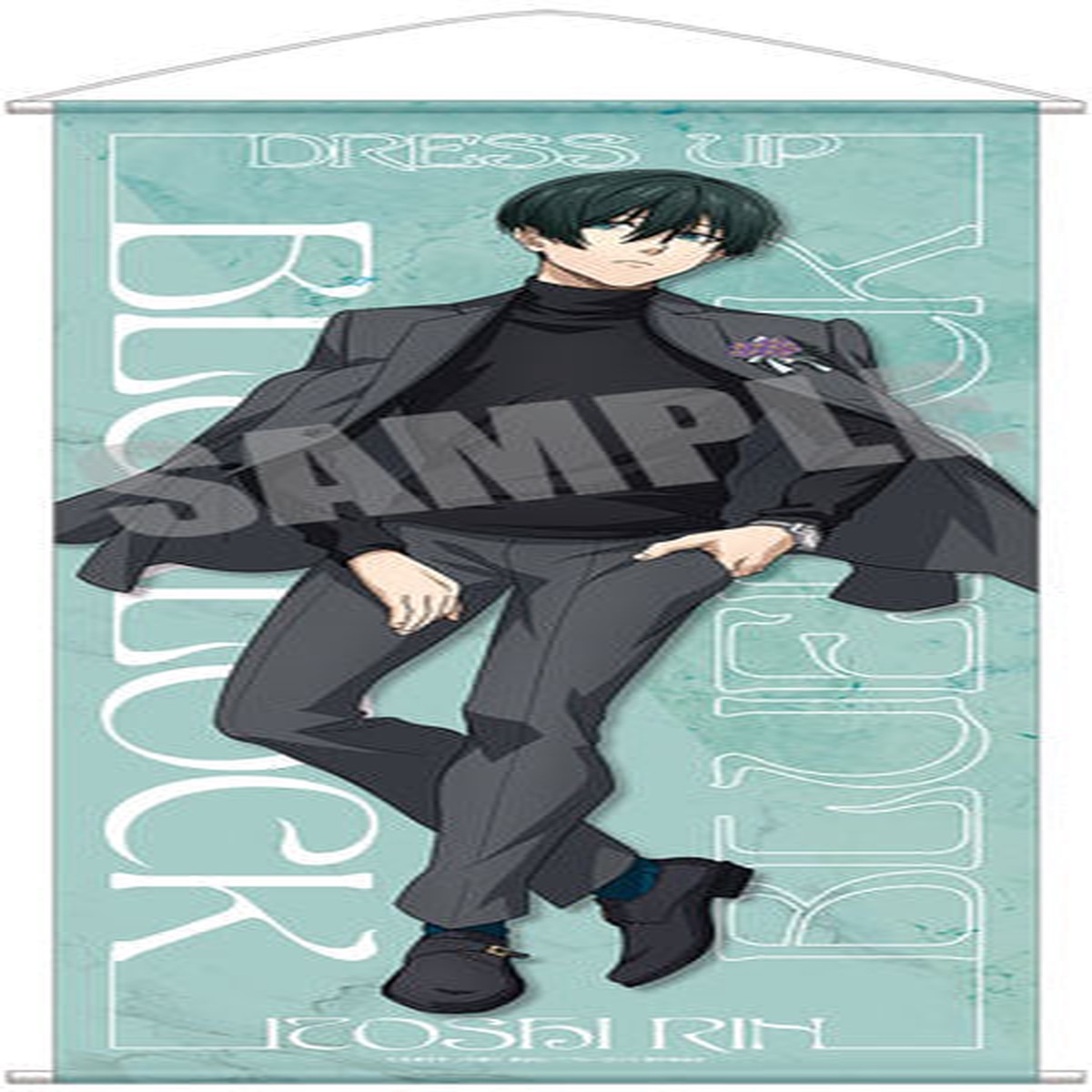 Bluelock Life-size Wall Scroll Rin Itoshi Dress up ver.