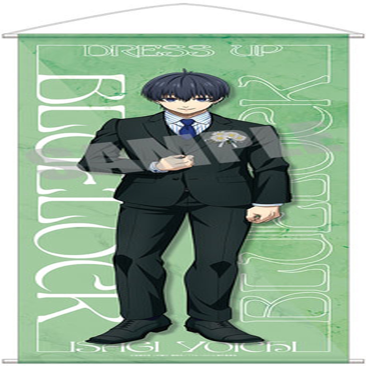Bluelock Life-size Wall Scroll Yoichi Isagi Dress up ver.