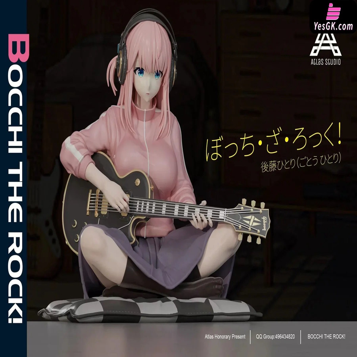 Bocchi the rock Bocchi 1/6 GK Statue - Atlas Studio [In-Stock]