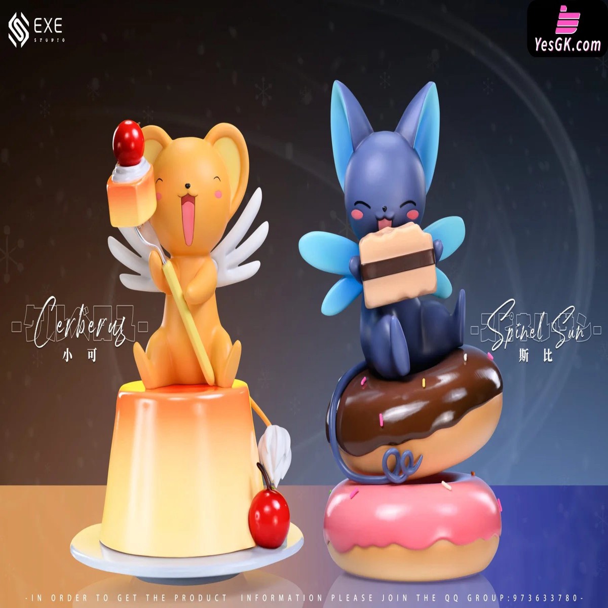 Cardcaptor Sakura Cerberus & Spinel Sun GK Statue - EXE Studio [Pre-Order Closed]