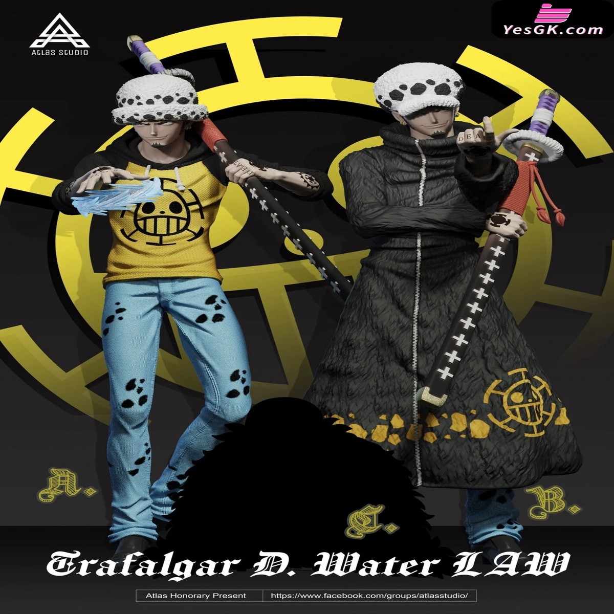 Trafalgar D Water Law Resin Statue - Atlas Studio [Pre-Order Closed]