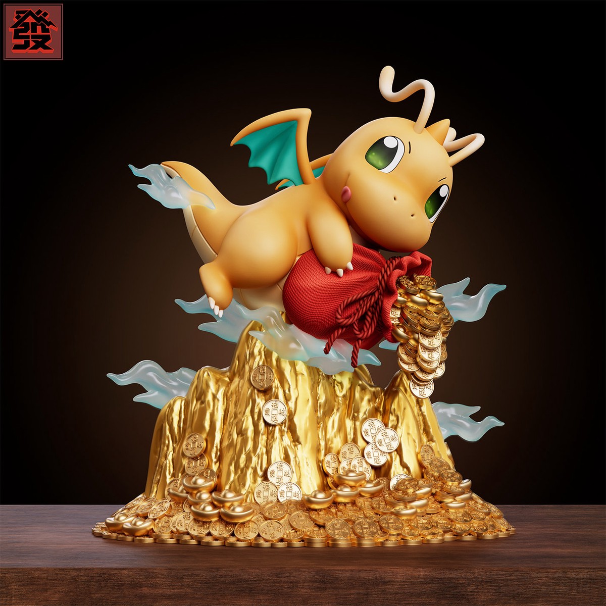 FA Studio Pokmon Dragonite Lucky Fortune 1/20 Scale TOPGK Resin Statue