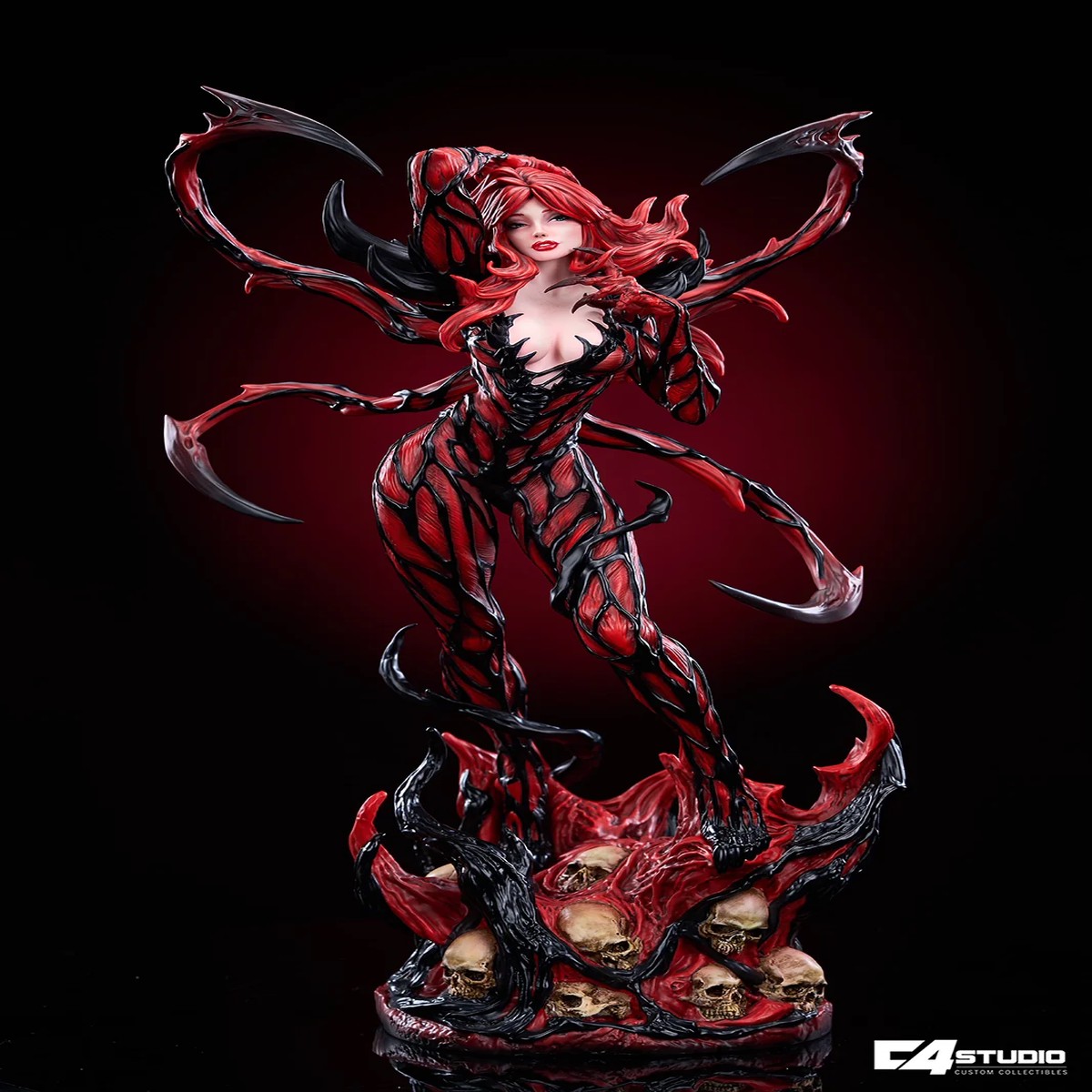 C4 Marvel Venom Mary Jane Premium Collectible Figure Statue