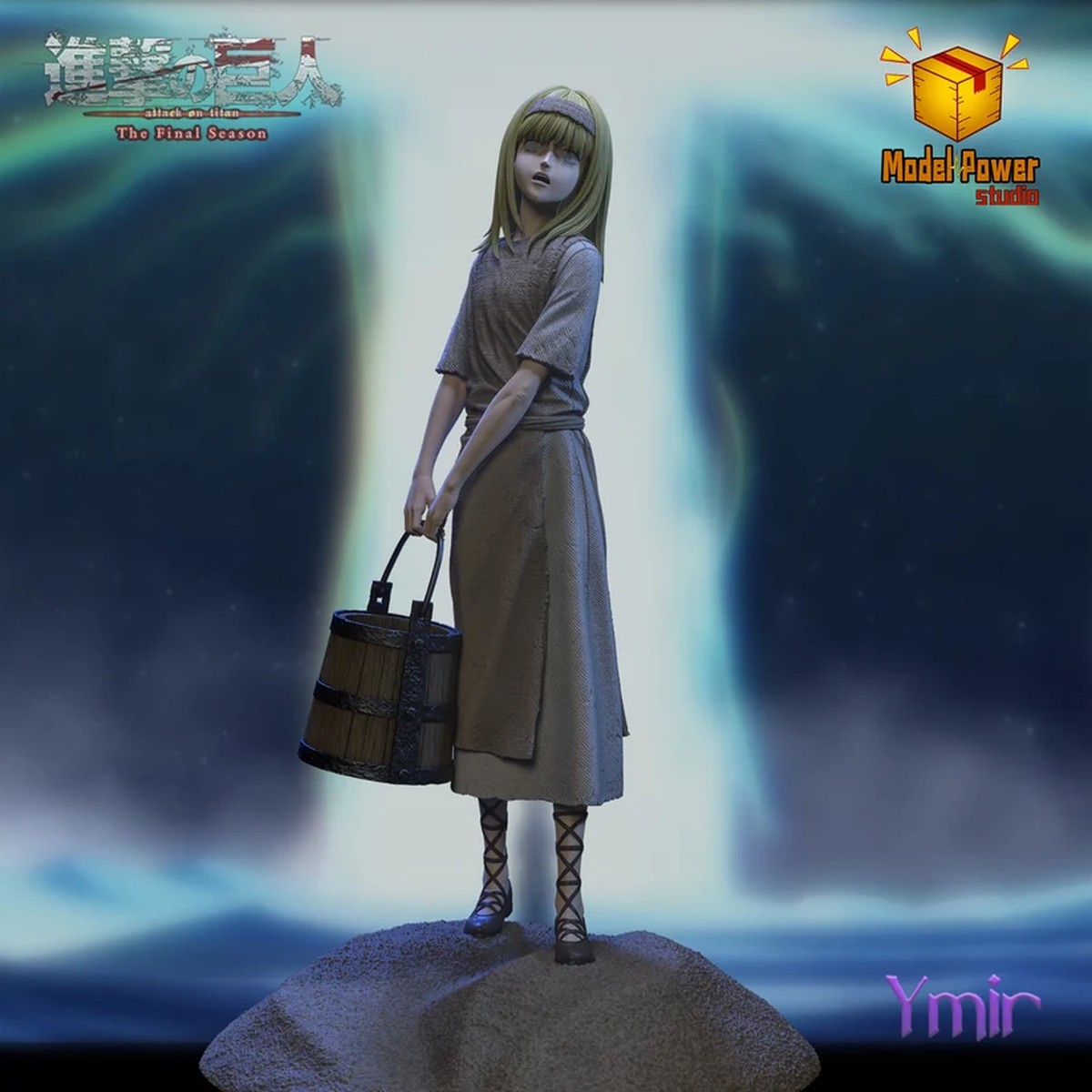 Model Power Studio Attack on Titan Ymir Licensed Statue