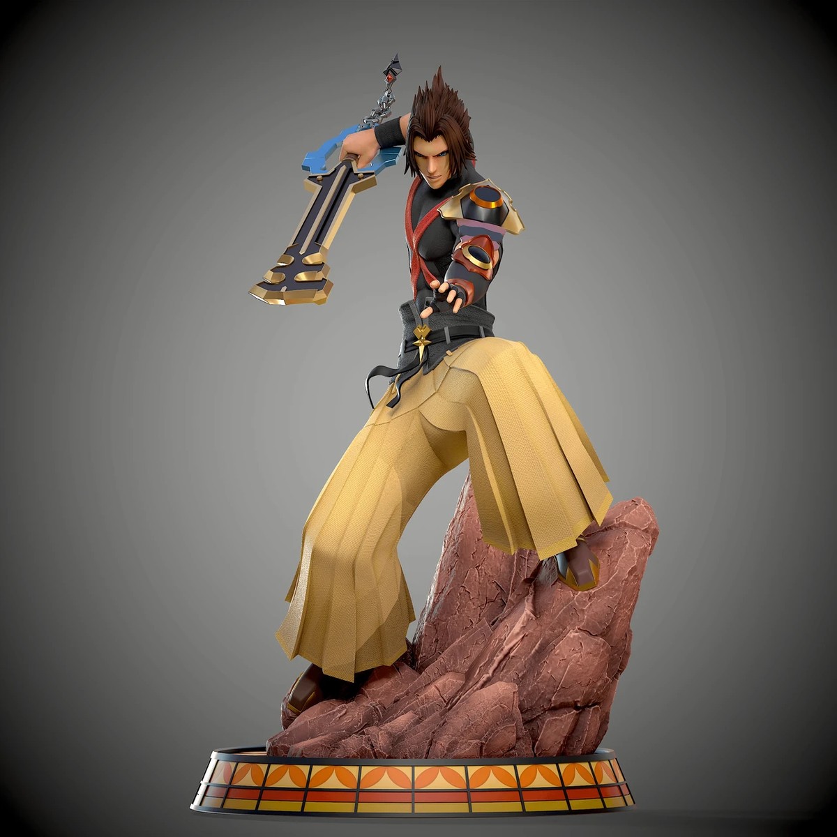Black Swan Collectibles Kingdom Hearts Terra Premium 1/6 Scale Collectible Figure Statue