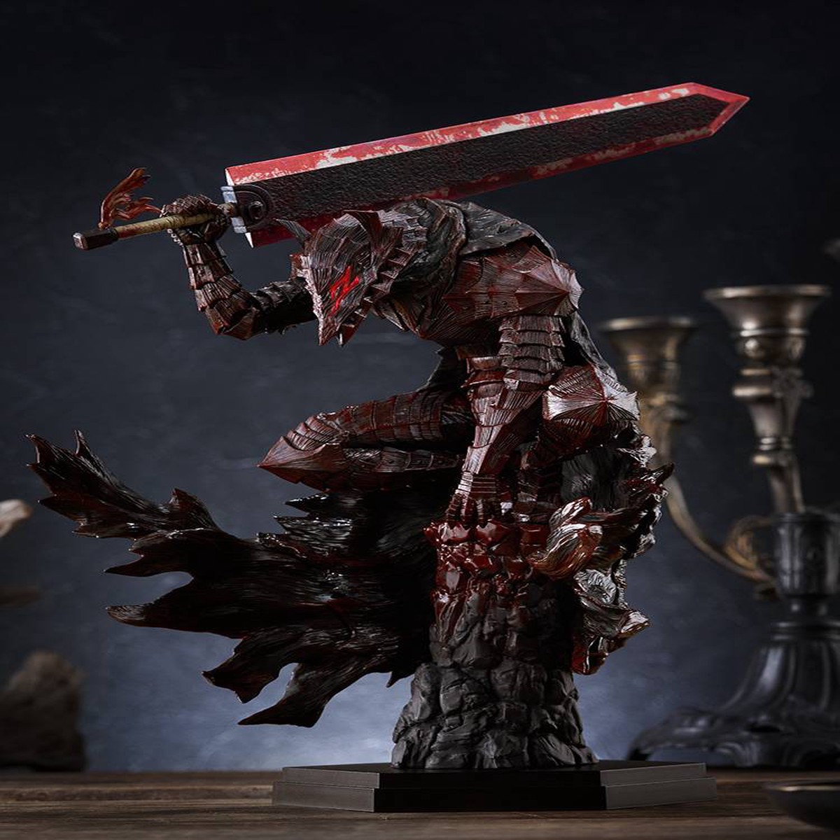 GSC Berserk Guts Berserker Armor Bloody Paint Ver. TOPGK Figure(Licensed)