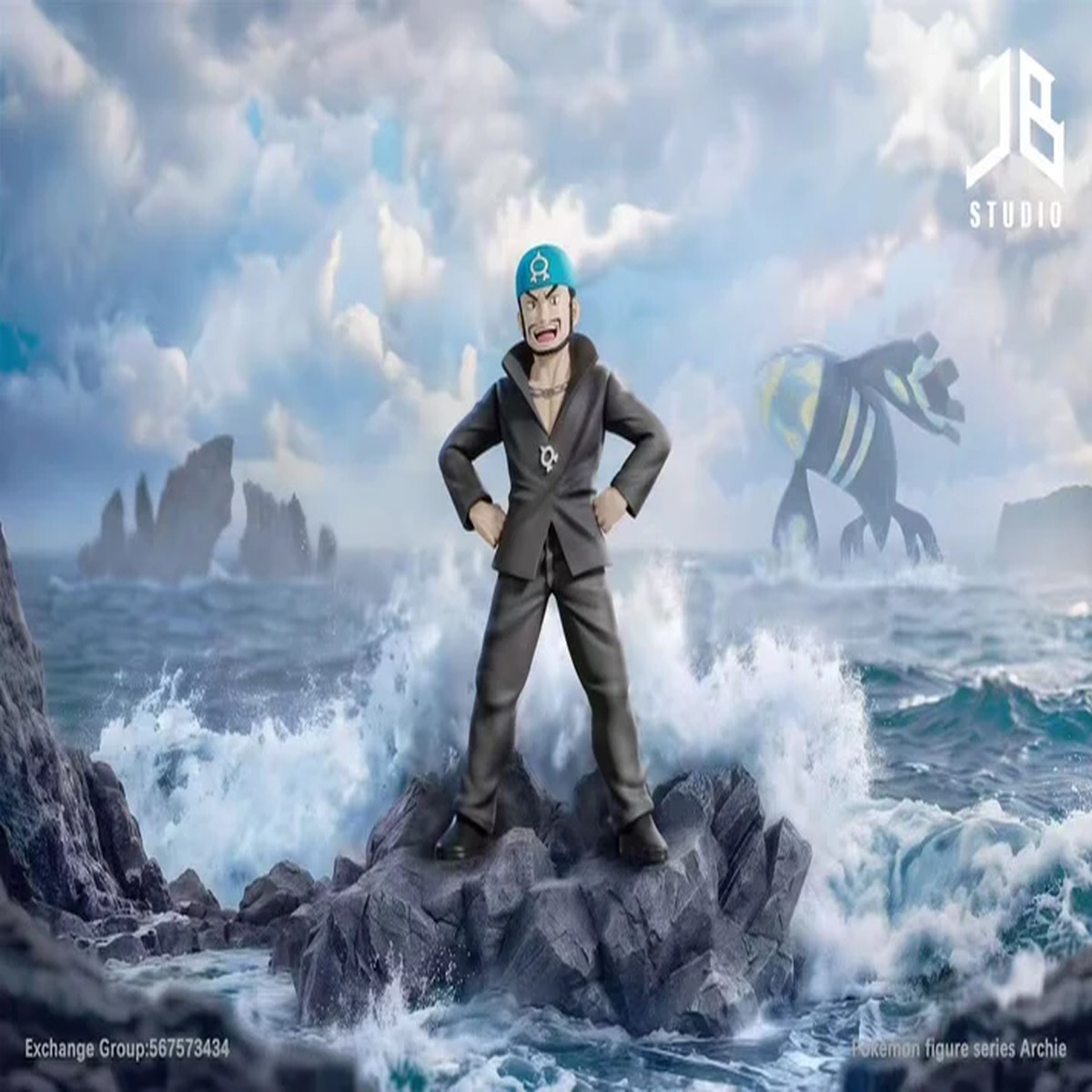 JB Studio Pokmon Archie TOPGK 1/20 Scale Statue